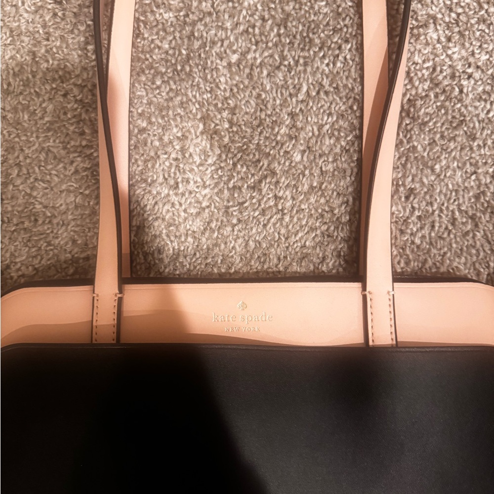 Kate Spade Black and Pink Tote Bag - Picture 6 of 7